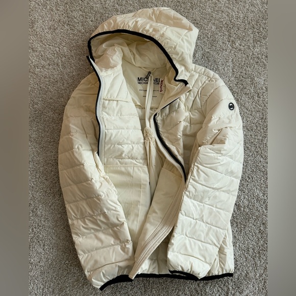 NWT Michael Kors Down Fill Puffer Jacket- L - Picture 1 of 4